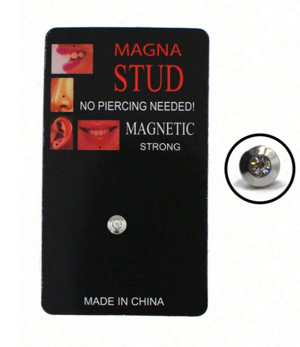 Boucles d'oreilles Magna en strass