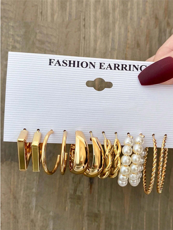 Boucles d'oreilles métal