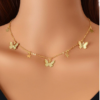 Collier papillon étoile