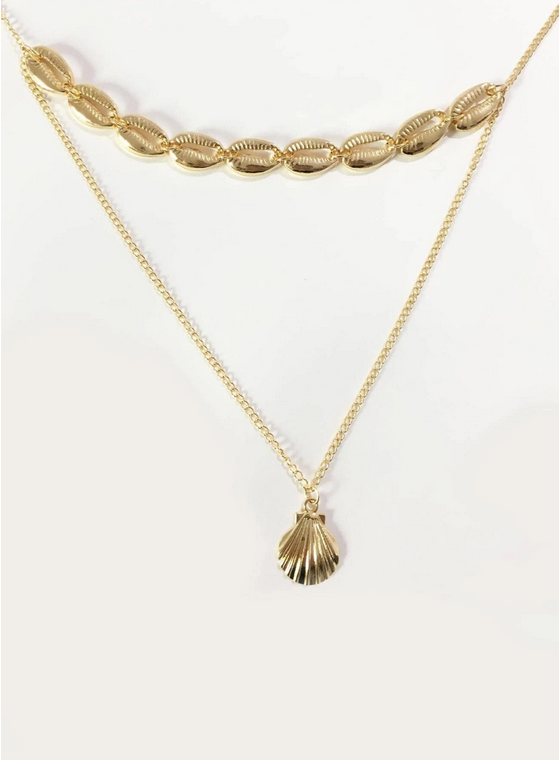 Collier métallique avec décor de secteur