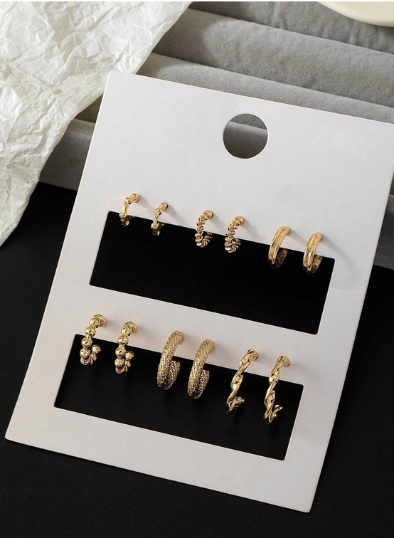 Boucles d'Oreilles à Clous