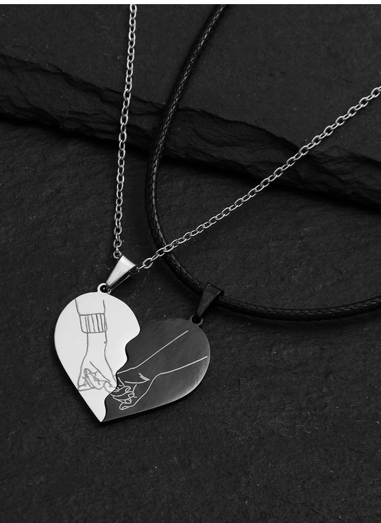 Capture d'écran 2024-12-31 185721 Collier à Breloques en Forme de Cœur pour Hommes