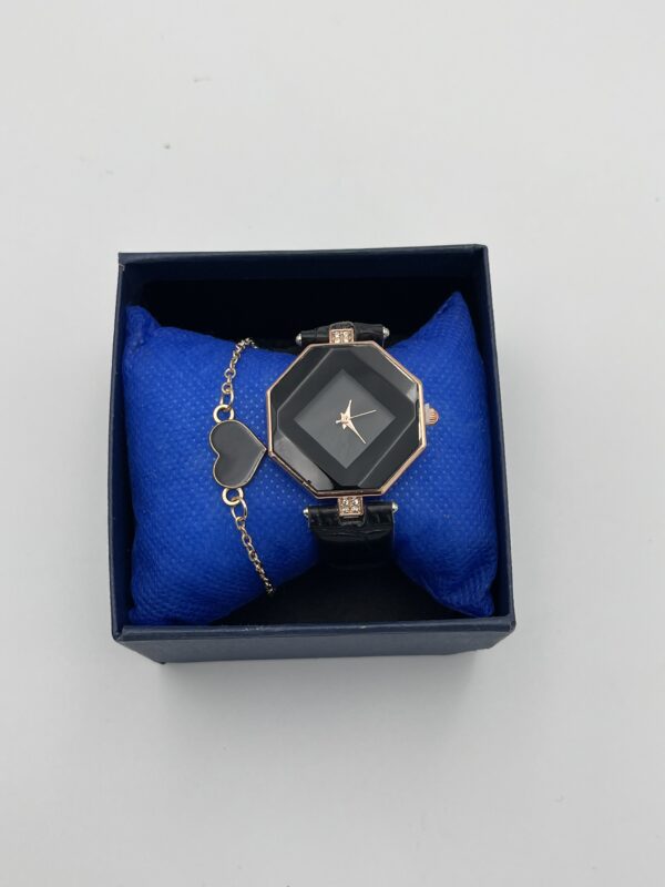 Montre à Quartz Femme avec Bracelet en Alliage e