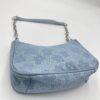 Sac Hobo à Chaîne Floral Bleu