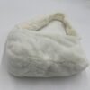 Sac Baguette Fluffy Blanc Hiver