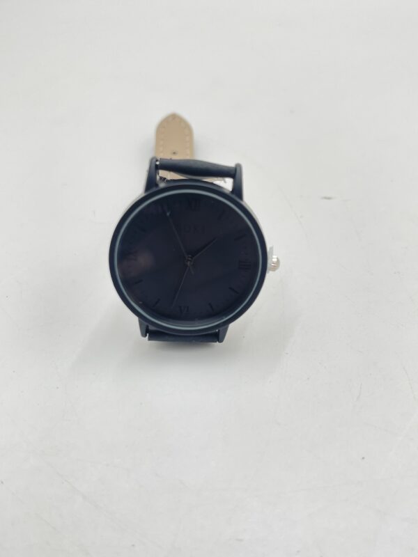 Montre Minimaliste à Quartz avec Bracelet Noir