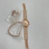 Montre à Quartz Femme avec Strass et Ensemble de Bijoux (5 pièces)