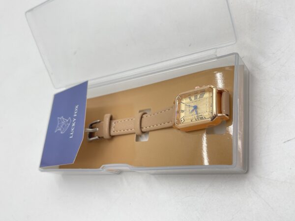 Montre à Quartz Minimaliste Rectangle