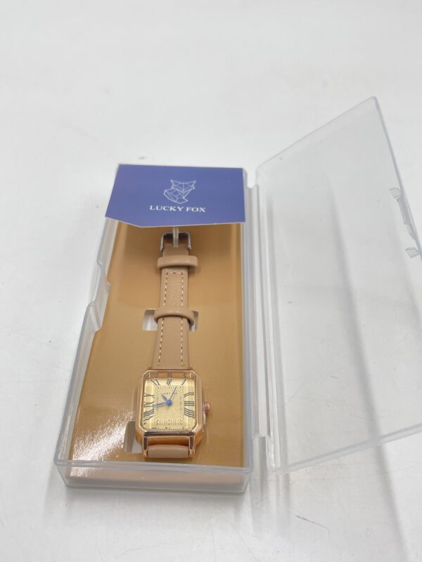 Montre à Quartz Minimaliste Rectangle