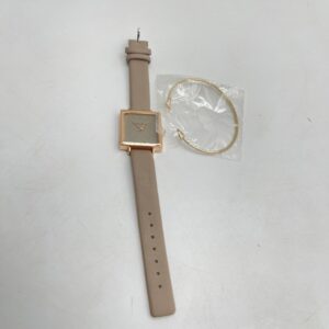 Montre à Quartz Carré et Bracelet