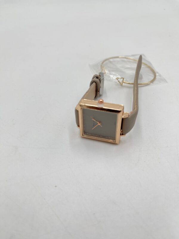 Montre à Quartz Carré et Bracelet