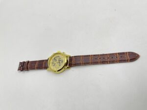 Montre à Quartz pour Hommes d'Affaires avec Bracelet en Cuir PU