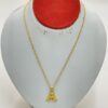 Collier initial or pour hommes