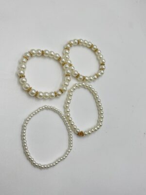 Bracelet perles cœur