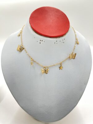 Collier papillon étoile