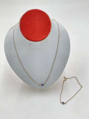 Collier et bracelet mauvais œil