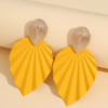 Boucles d'Oreilles Pendantes Feuille