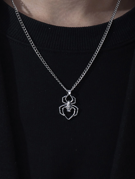 Pendentif Crâne d'Araignée