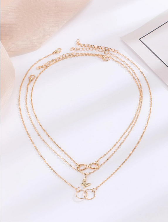 Ensemble de 3 colliers