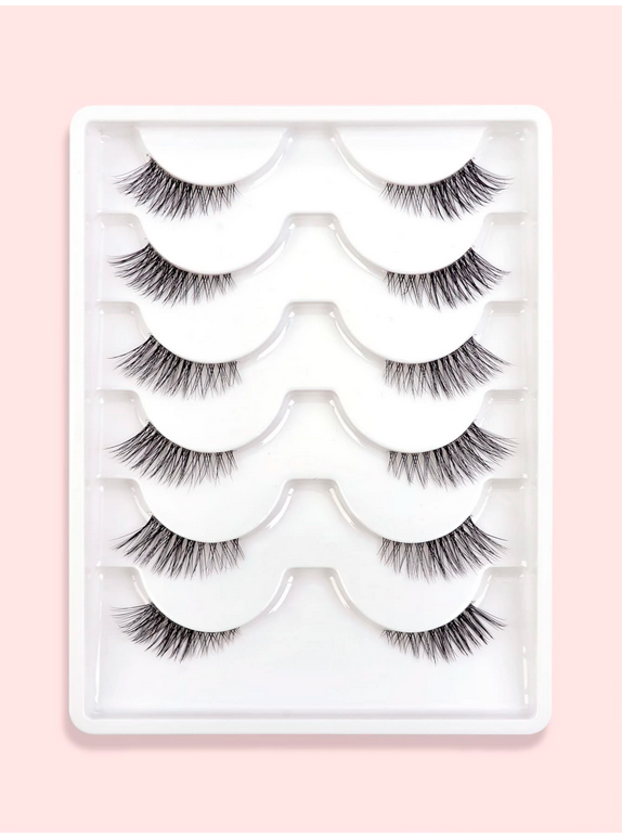 Homaylash – 6 Paires de Faux Cils