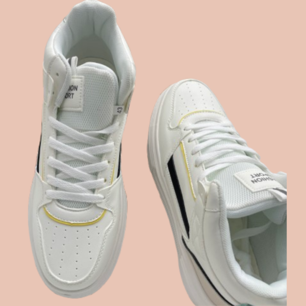 Baskets montantes décontractées avec cordon pour homme