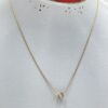 Collier zircone