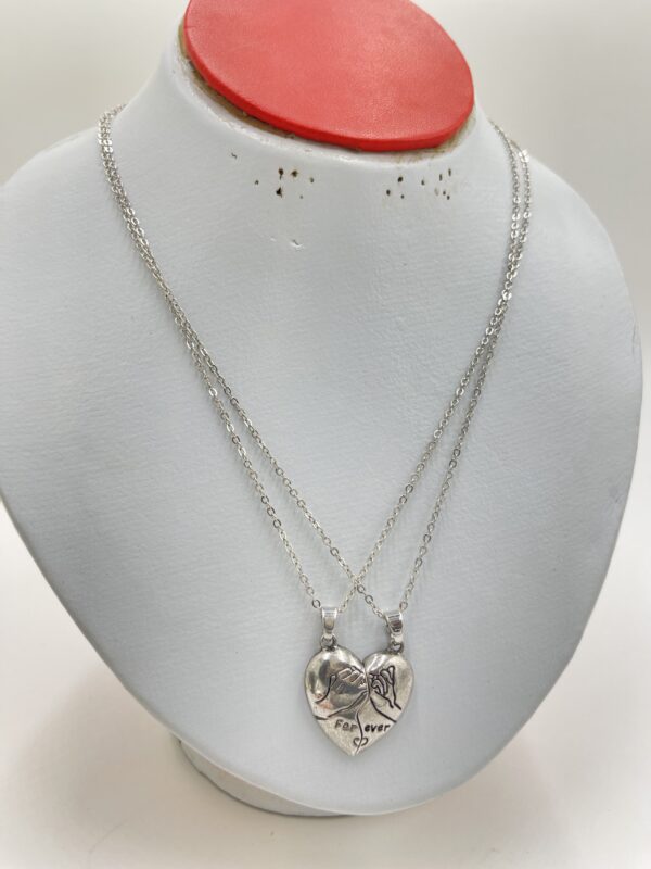 Collier Couple en cœur