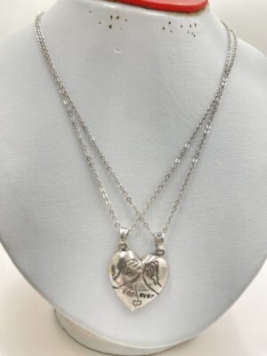 Collier Couple en cœur