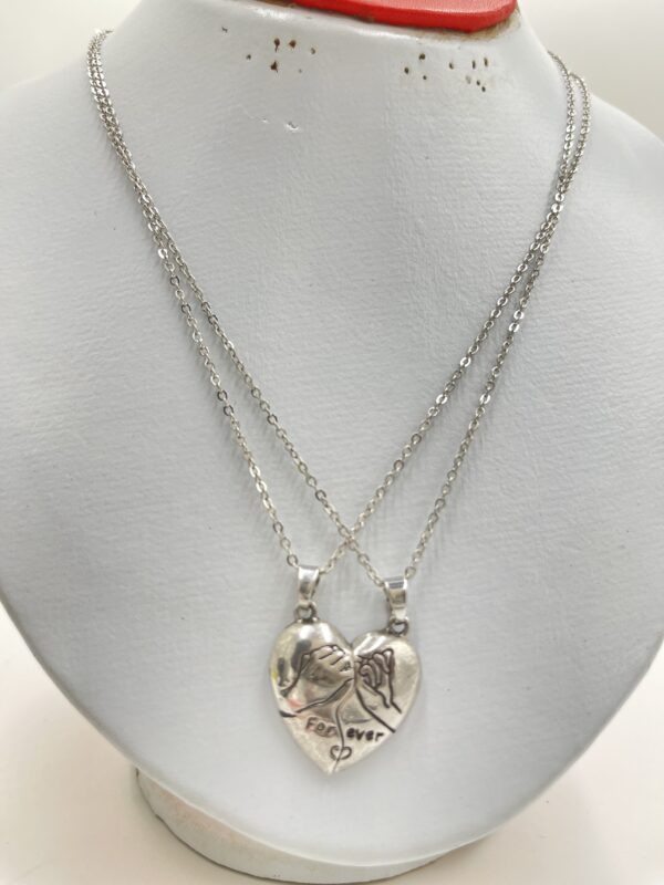 Collier Couple en cœur