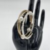 Bracelet perles et strass