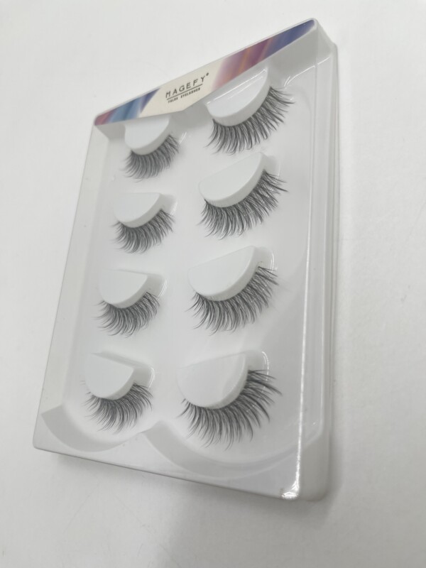 4 Paires de Faux Cils Naturels MAGEFY