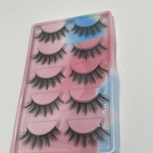 5 Paires de Faux Cils Œil de Chat
