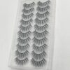 Himirell - 10 Paires de Faux Cils 3D Moelleux et Doux, Style Croisé