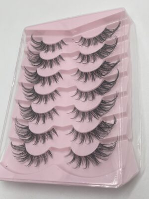 7 Paires de Faux Cils Œil de Chat