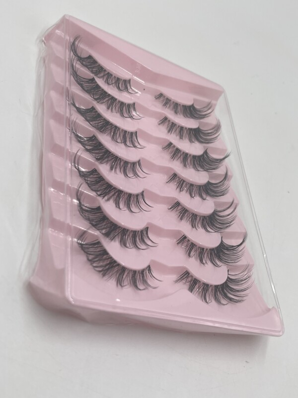 7 Paires de Faux Cils Œil de Chat