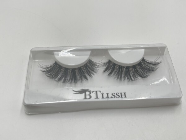 Faux Cils Naturels Moelleux, Courts et Réutilisables, Doux