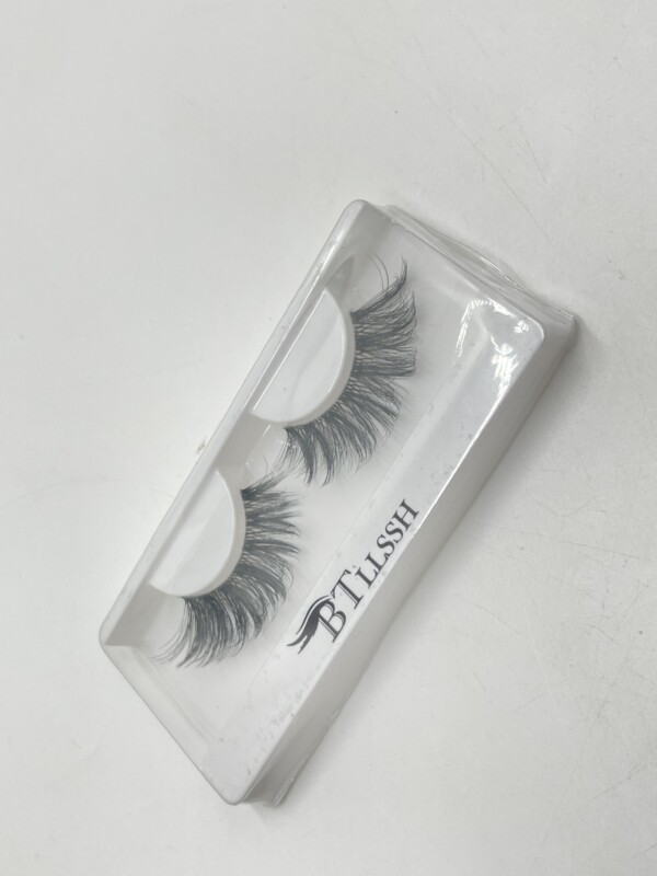 Faux Cils Naturels Moelleux, Courts et Réutilisables, Doux