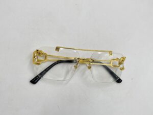 Lunettes Pilote Carrées Unisexes