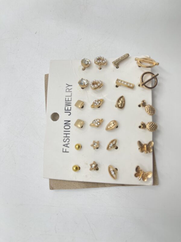 IMG_9334 Paires de Boucles d'Oreilles Papillon et Planète