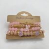 Ensemble de Bracelets Style Rose Girly