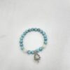 Bracelet Lotus Fluorescent – Bleu Turquoise Pour Homme