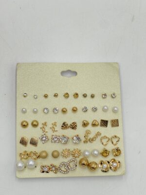 30 Paires de Boucles d'Oreilles