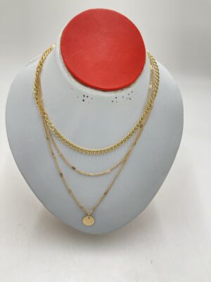 Collier à Chaîne Ondulée