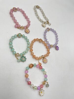 Bracelets en Perles de Résine Bohème Élégants