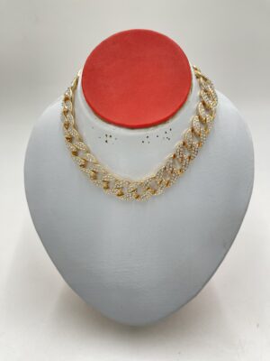 Collier ras du cou en strass