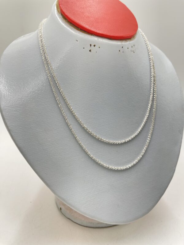 Collier délicat argent minimaliste