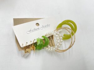 boucles d'oreilles géométriques