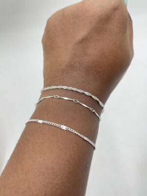 Ensemble de 3 bracelets de cheville