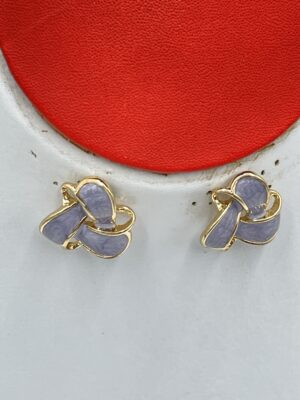 Boucles d'oreilles structurées