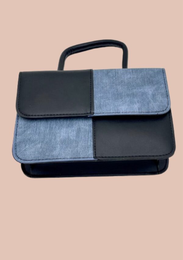 Sac noir et denim